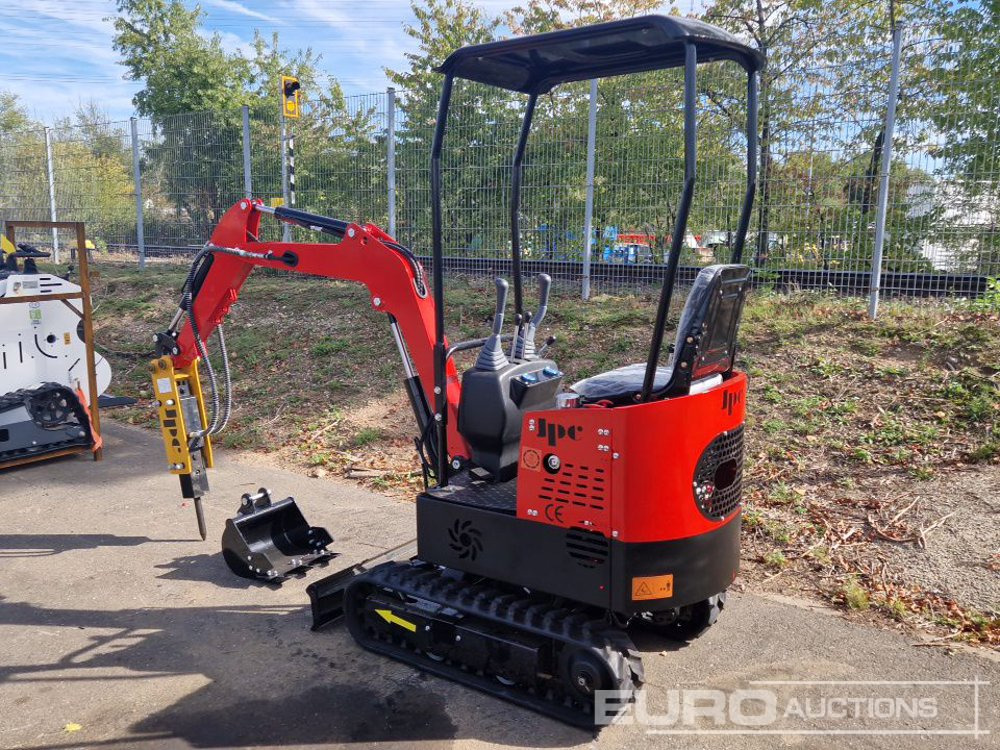 Unused JPC HT12 - Mini excavator: picture 3 Unused JPC HT12 - Mini excavator: picture 3
