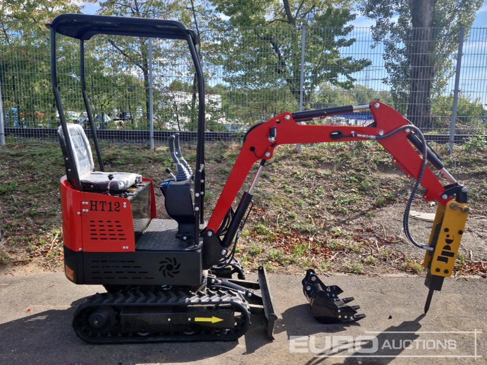 Unused JPC HT12 - Mini excavator: picture 5 Unused JPC HT12 - Mini excavator: picture 5