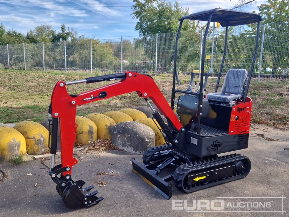 Unused JPC HT12 - Mini excavator: picture 1 Unused JPC HT12 - Mini excavator: picture 1