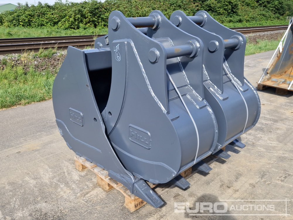 Unused Strickland 48" 24", 18" Digging Buckets, 65mm Pin to suit Hitachi ZX130 (3 of) - Bucket: picture 4 Unused Strickland 48" 24", 18" Digging Buckets, 65mm Pin to suit Hitachi ZX130 (3 of) - Bucket: picture 4