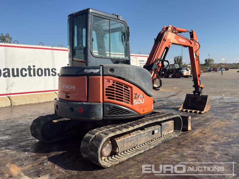 2005 Hitachi ZX50U-2 - Mini excavator: picture 5 2005 Hitachi ZX50U-2 - Mini excavator: picture 5