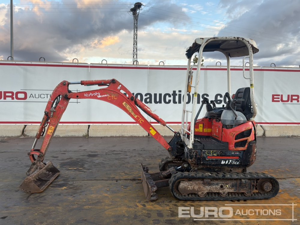 2011 Kubota U17-3A - Mini excavator: picture 2 2011 Kubota U17-3A - Mini excavator: picture 2