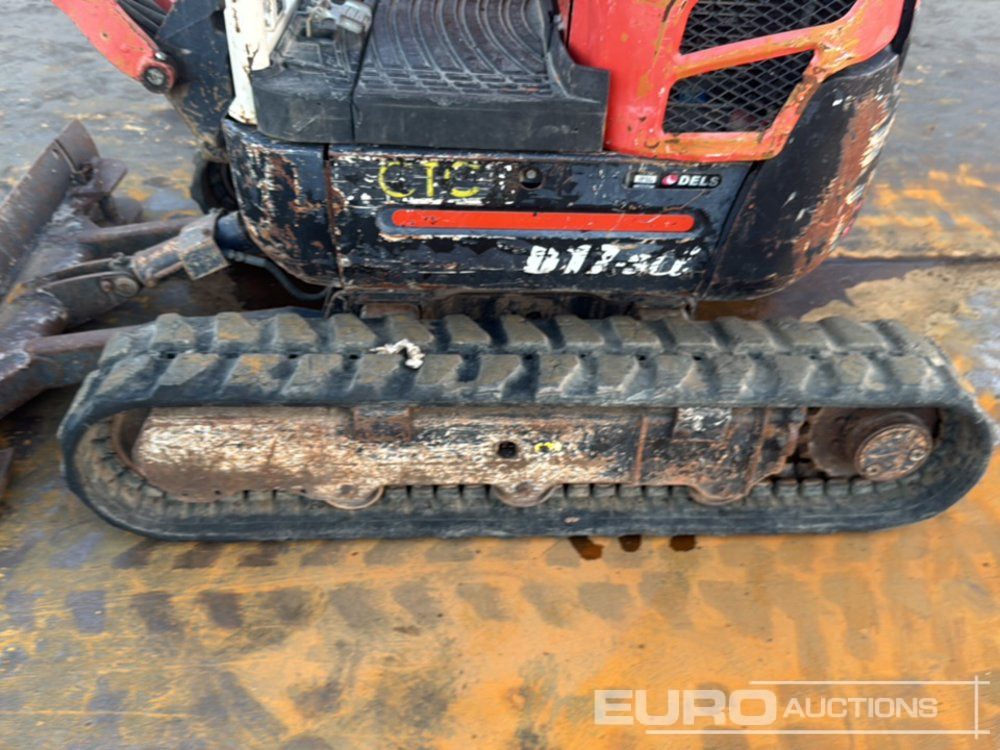 Mini excavator 2011 Kubota U17-3A: picture 13