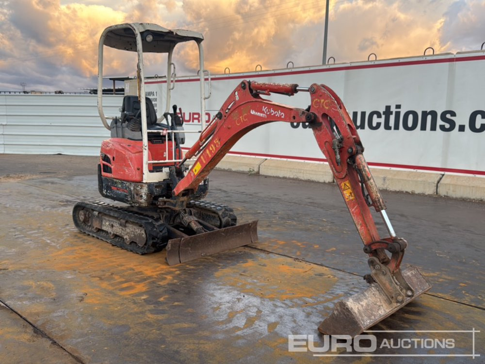 Mini excavator 2011 Kubota U17-3A: picture 7