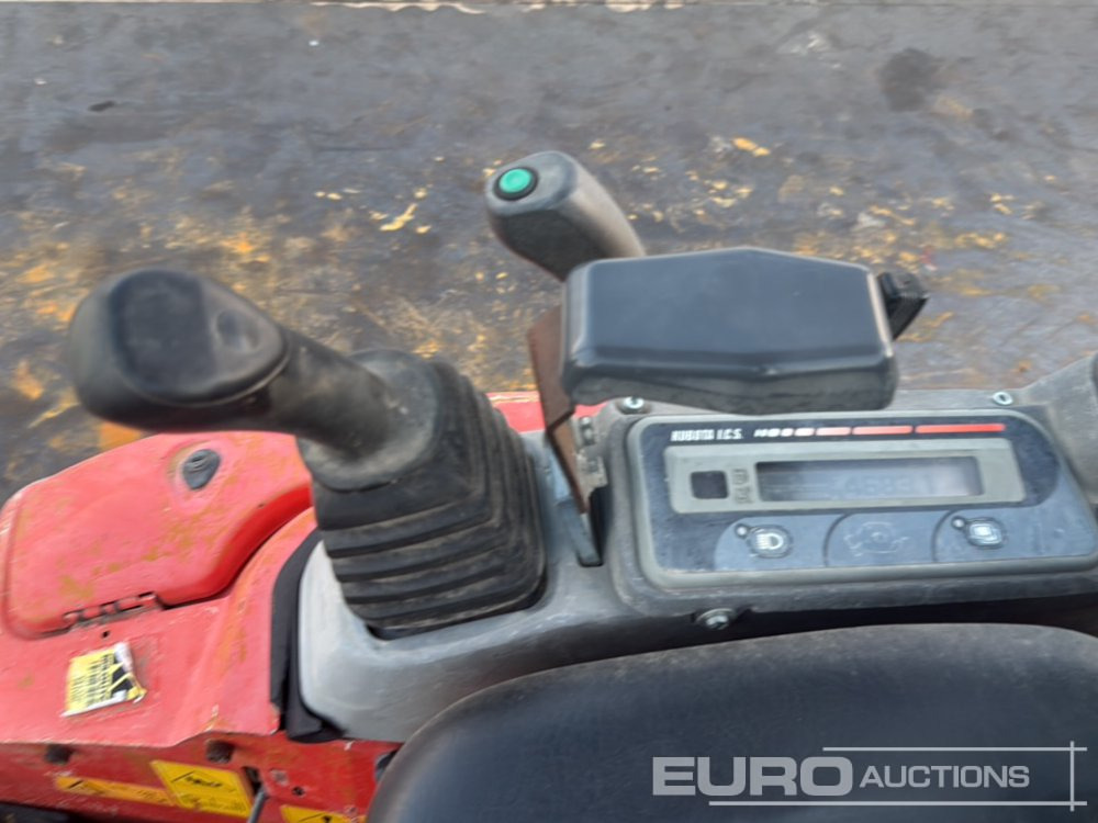 Mini excavator 2011 Kubota U17-3A: picture 40