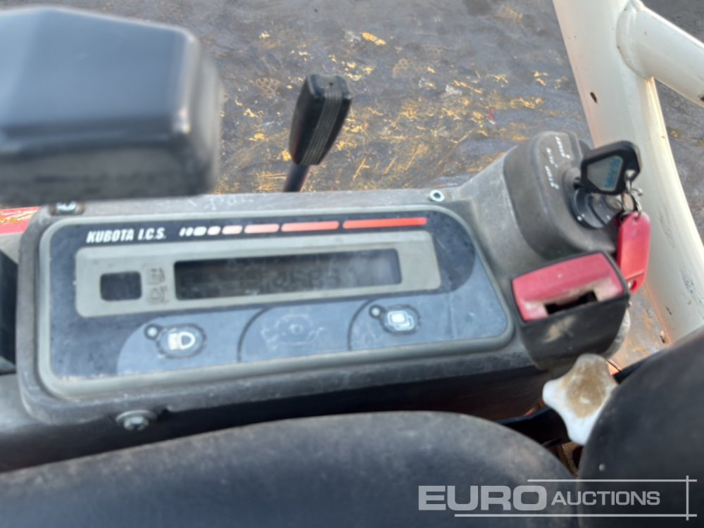 Mini excavator 2011 Kubota U17-3A: picture 41