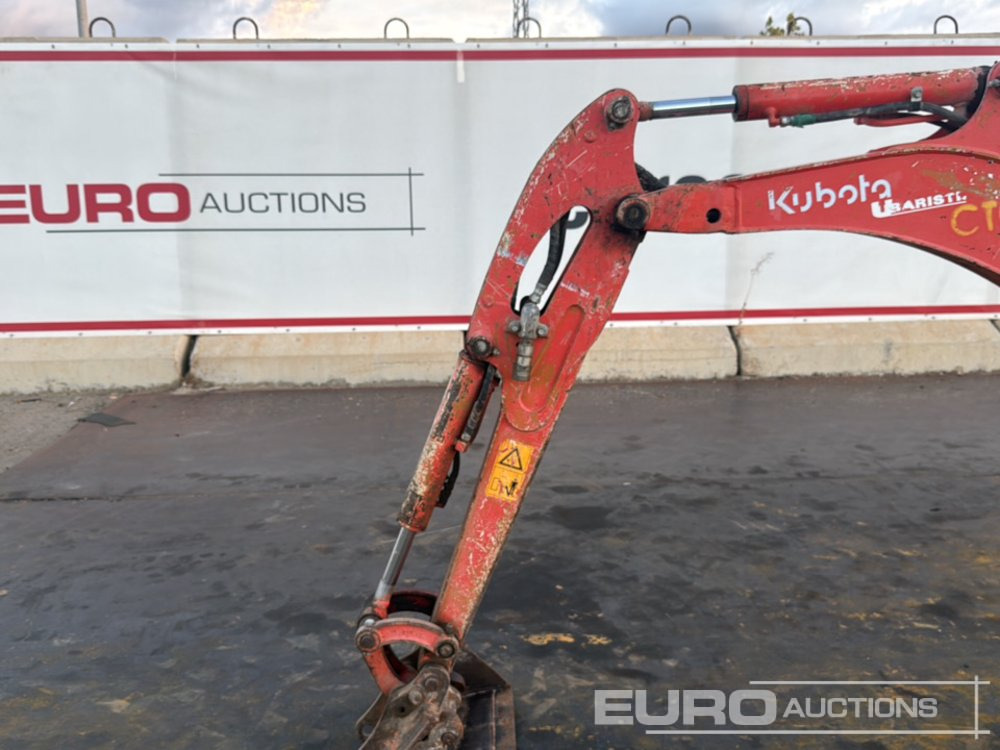 Mini excavator 2011 Kubota U17-3A: picture 30