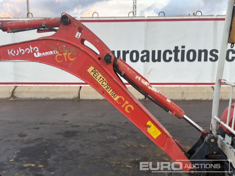Mini excavator 2011 Kubota U17-3A: picture 28