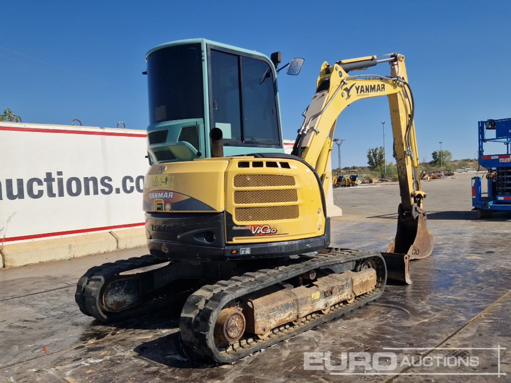 2015 Yanmar ViO50-U - Mini excavator: picture 5 2015 Yanmar ViO50-U - Mini excavator: picture 5