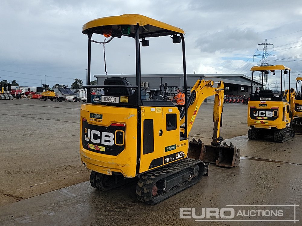 2021 JCB 16C-1 - Mini excavator: picture 5 2021 JCB 16C-1 - Mini excavator: picture 5