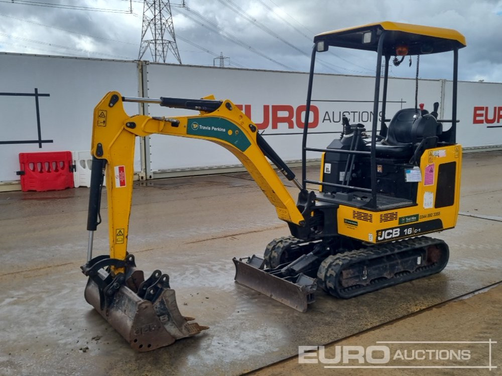 2021 JCB 16C-1 - Mini excavator: picture 1 2021 JCB 16C-1 - Mini excavator: picture 1