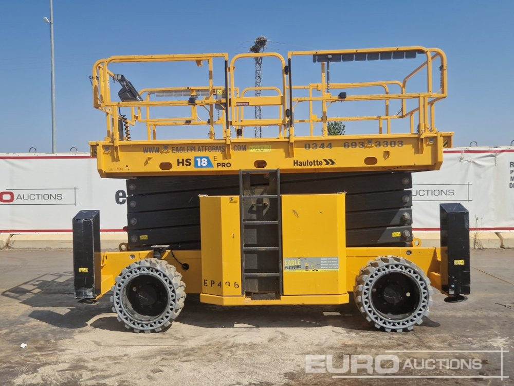 2022 Haulotte HS18 E PRO - Aerial platform: picture 2 2022 Haulotte HS18 E PRO - Aerial platform: picture 2