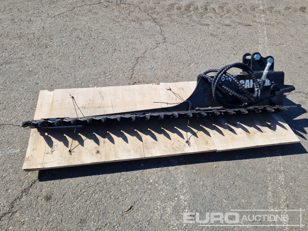 Captok Hedge Trimmer to suit Mini Excavator - Attachment for Excavator: picture 2 Captok Hedge Trimmer to suit Mini Excavator - Attachment for Excavator: picture 2