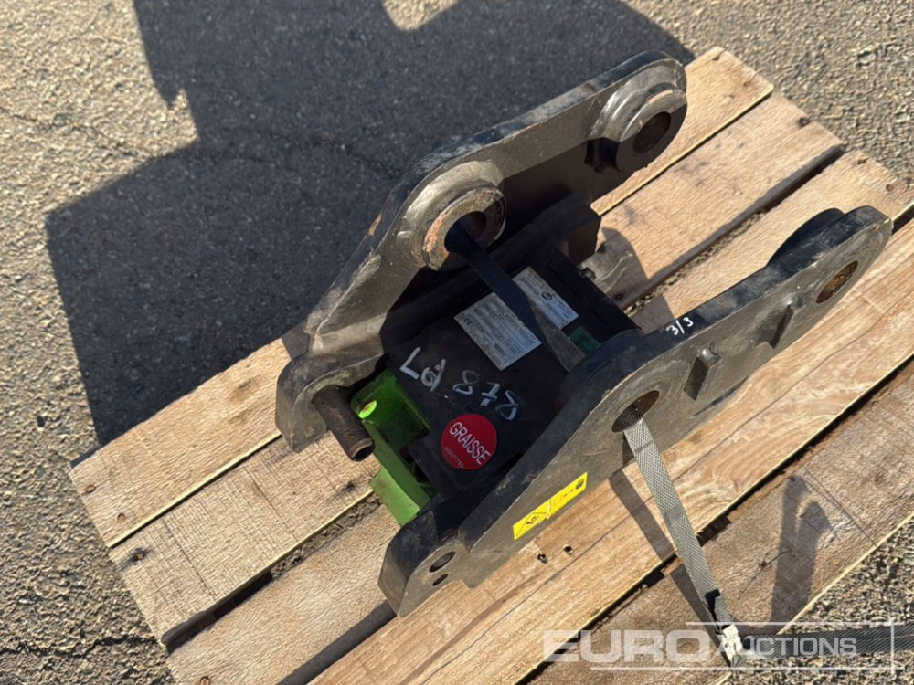 Geith Manual Coupler 35mm Pin to suit 3.5 Ton Excavator - Quick coupler: picture 3 Geith Manual Coupler 35mm Pin to suit 3.5 Ton Excavator - Quick coupler: picture 3