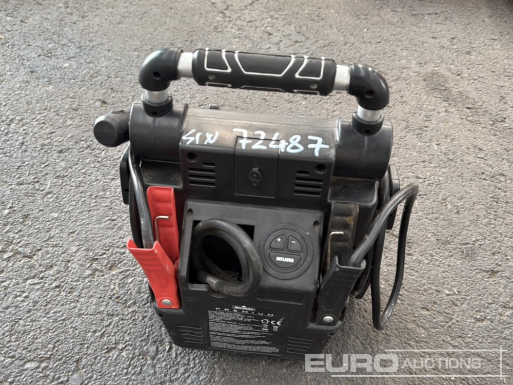 Construction equipment Norauto 12V/24V 2 in 1 Battery Starter, Compressor, Charger: picture 7