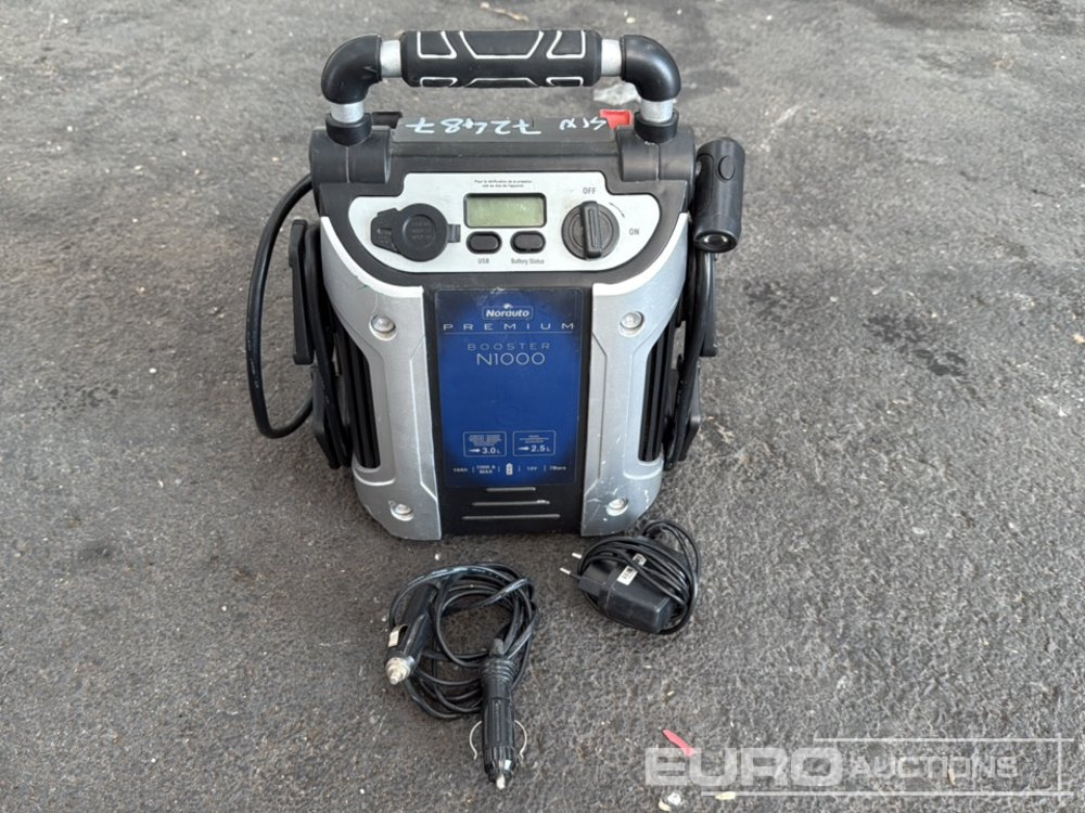 Norauto 12V/24V 2 in 1 Battery Starter, Compressor, Charger - Construction equipment: picture 1 Norauto 12V/24V 2 in 1 Battery Starter, Compressor, Charger - Construction equipment: picture 1