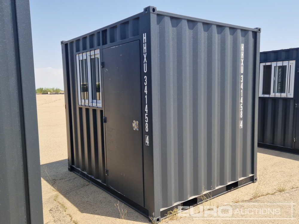 Unused 2025 10' Container, One Side Multi-Door, Side Door, Window / Contenedor - Shipping container: picture 2 Unused 2025 10' Container, One Side Multi-Door, Side Door, Window / Contenedor - Shipping container: picture 2