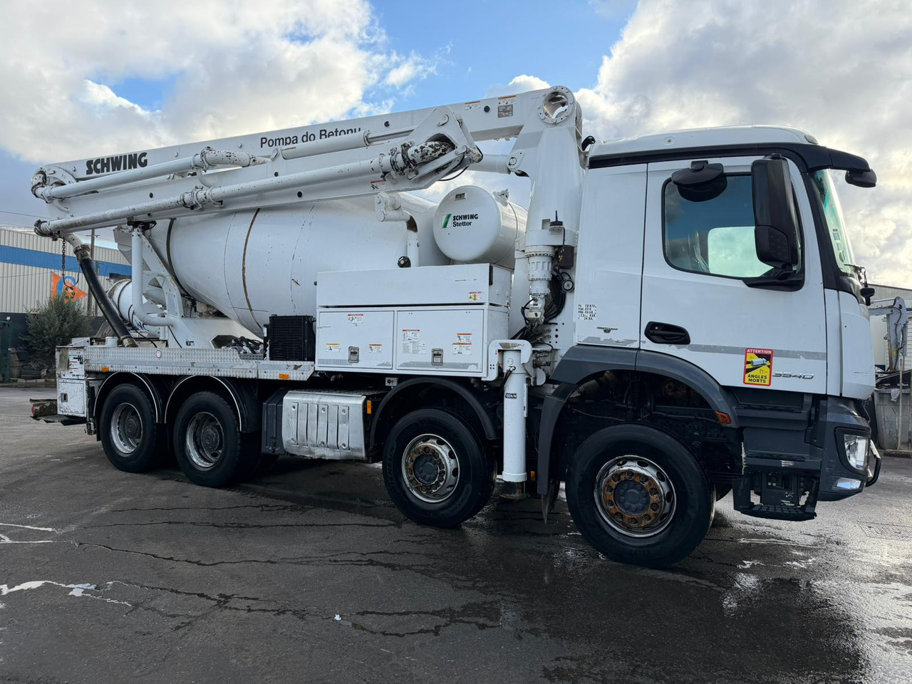 Camion mixo-pompe Mercedes Arocs 3540 EY-194-EP - Concrete pump truck: picture 3 Camion mixo-pompe Mercedes Arocs 3540 EY-194-EP - Concrete pump truck: picture 3