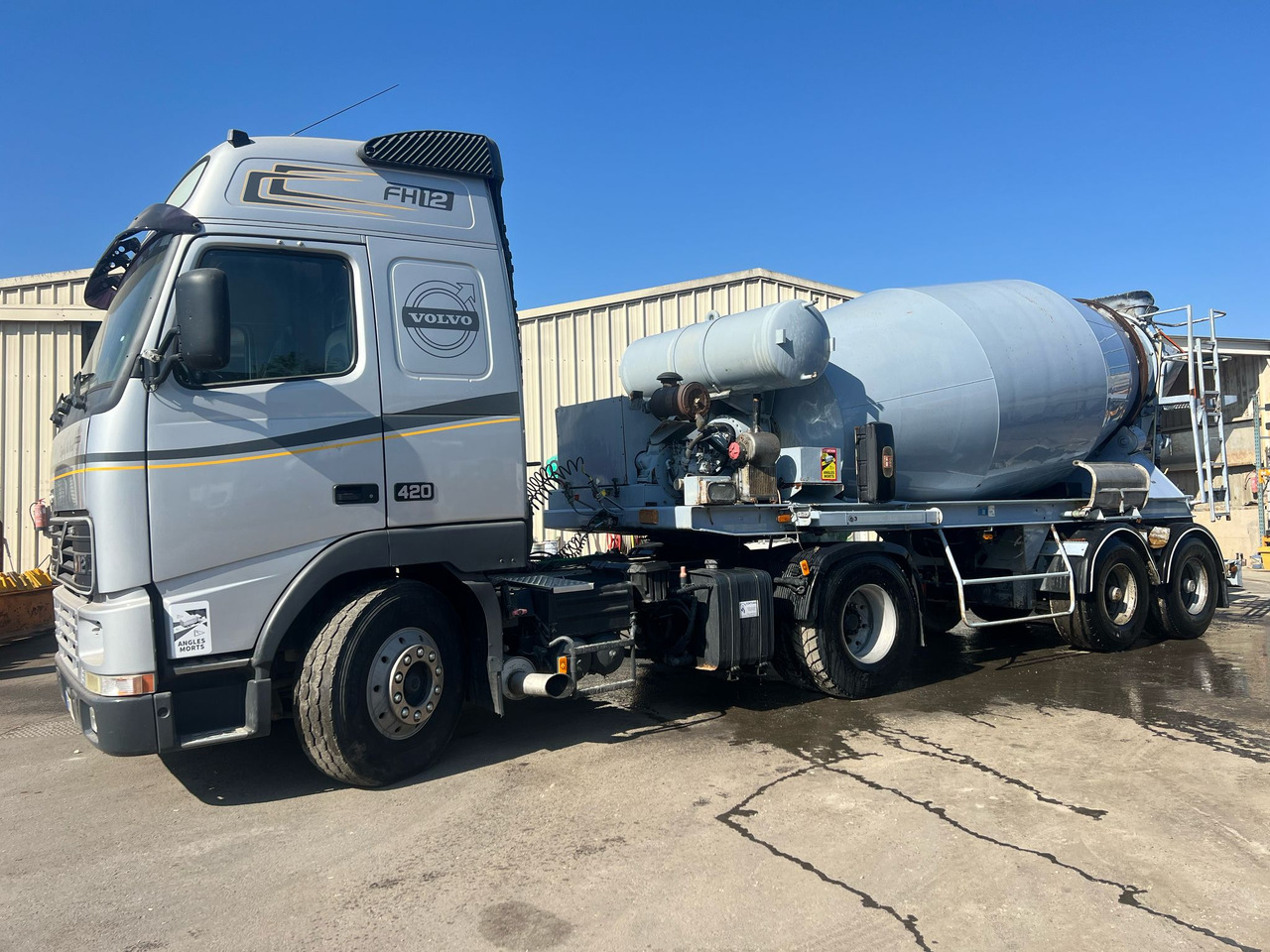 Semi malaxeur Liebherr BB-360-LF - Concrete mixer semi-trailer: picture 1 Semi malaxeur Liebherr BB-360-LF - Concrete mixer semi-trailer: picture 1