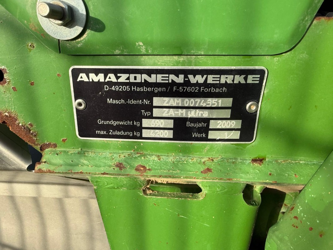 Amazone ZAM-Ultra 4200 Profis Hydro - Sprayer: picture 5 Amazone ZAM-Ultra 4200 Profis Hydro - Sprayer: picture 5
