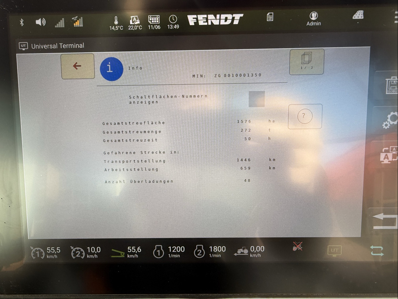 Amazone ZG-TS 10001 ProfisPro - Sprayer: picture 2 Amazone ZG-TS 10001 ProfisPro - Sprayer: picture 2