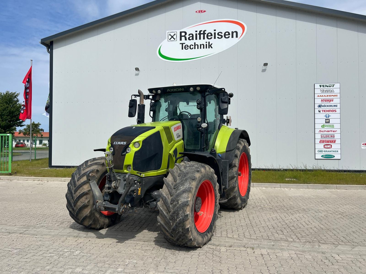 Claas Axion 870 CMatic - Farm tractor: picture 1 Claas Axion 870 CMatic - Farm tractor: picture 1