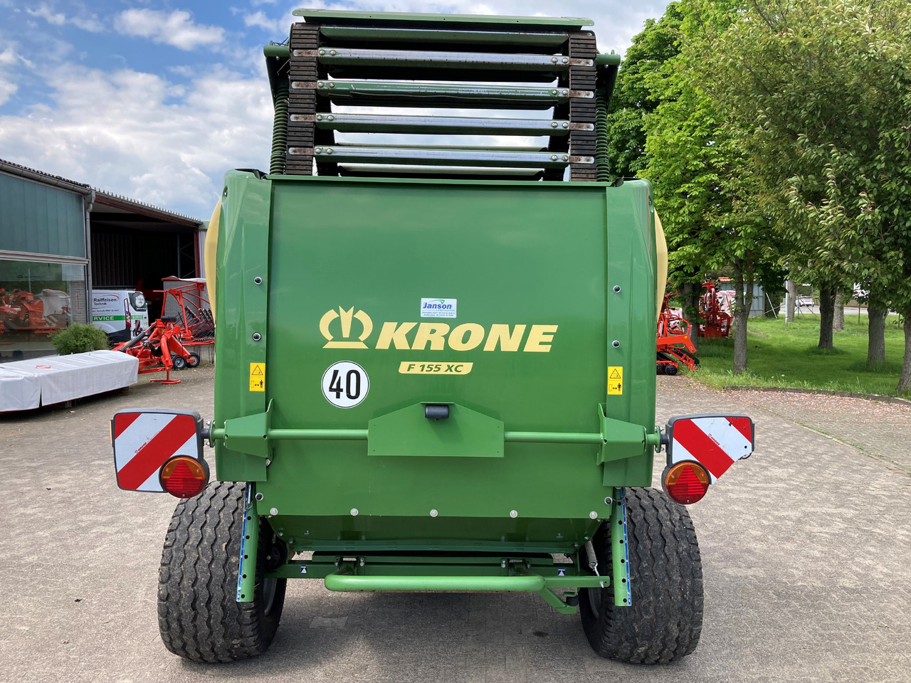 Hay and forage equipment Krone Rundballenpresse: picture 10