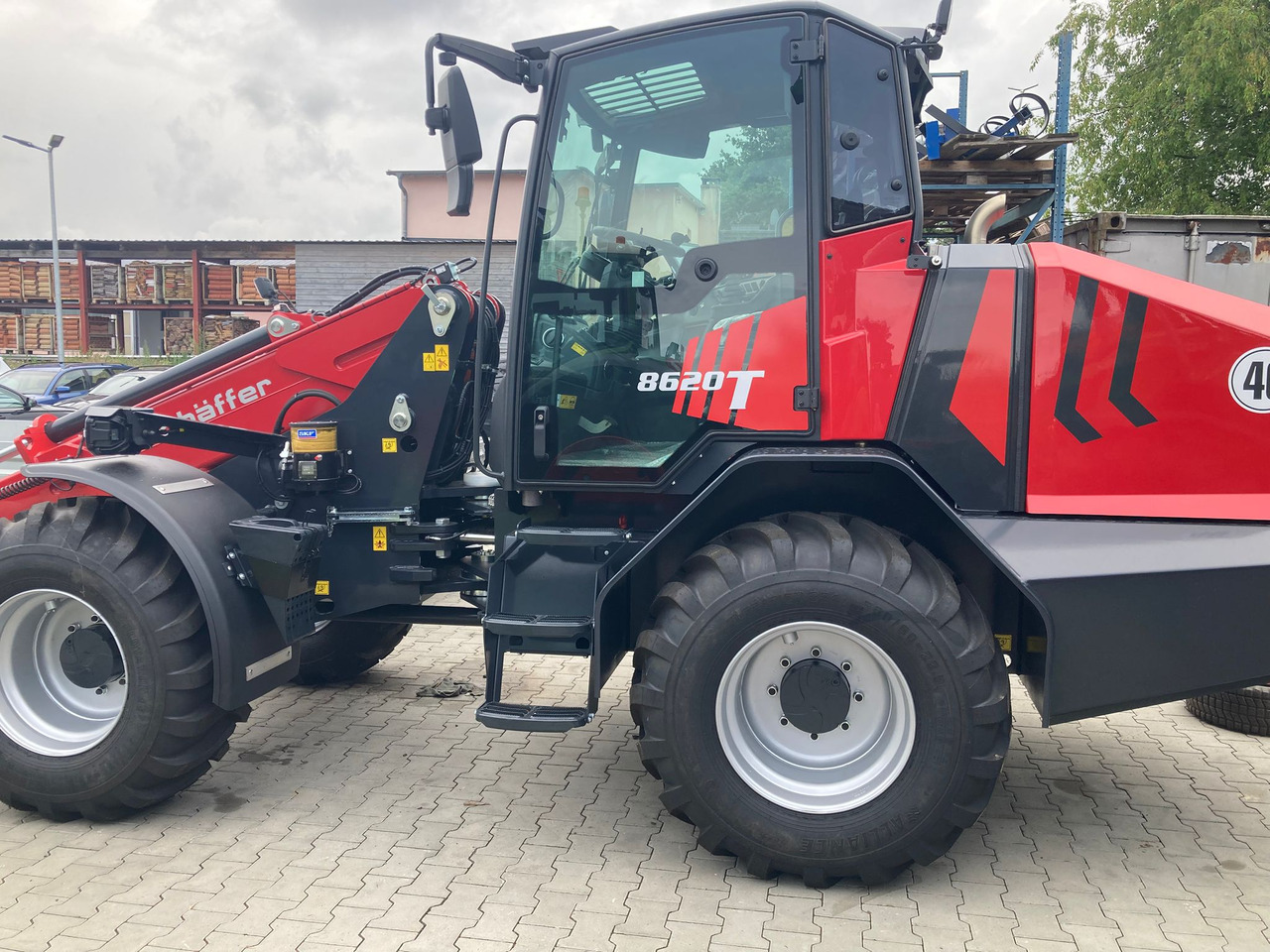Schäffer Teleradlader Typ 8620T-3 - Loader: picture 1 Schäffer Teleradlader Typ 8620T-3 - Loader: picture 1
