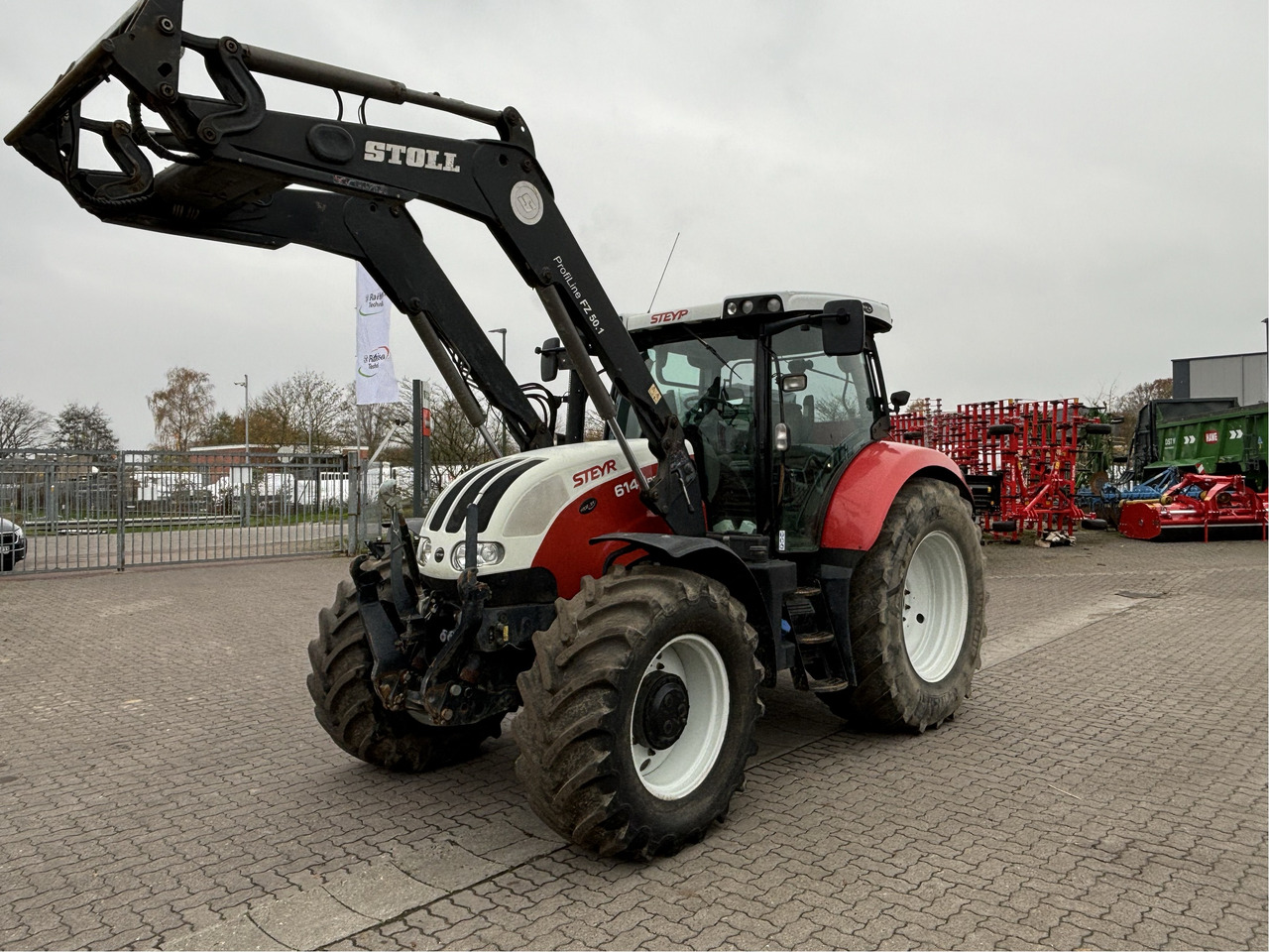 Steyr 6140 Profi - Farm tractor: picture 1 Steyr 6140 Profi - Farm tractor: picture 1