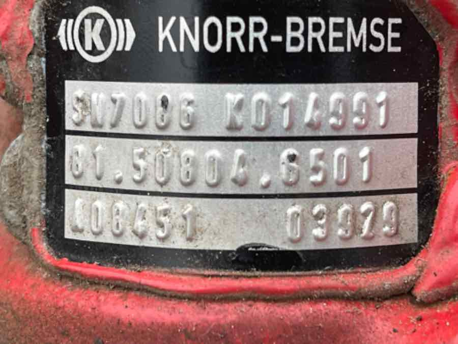 MAN BRAKE CALIBER 81.50804-6501 - Brake caliper for Truck: picture 2 MAN BRAKE CALIBER 81.50804-6501 - Brake caliper for Truck: picture 2