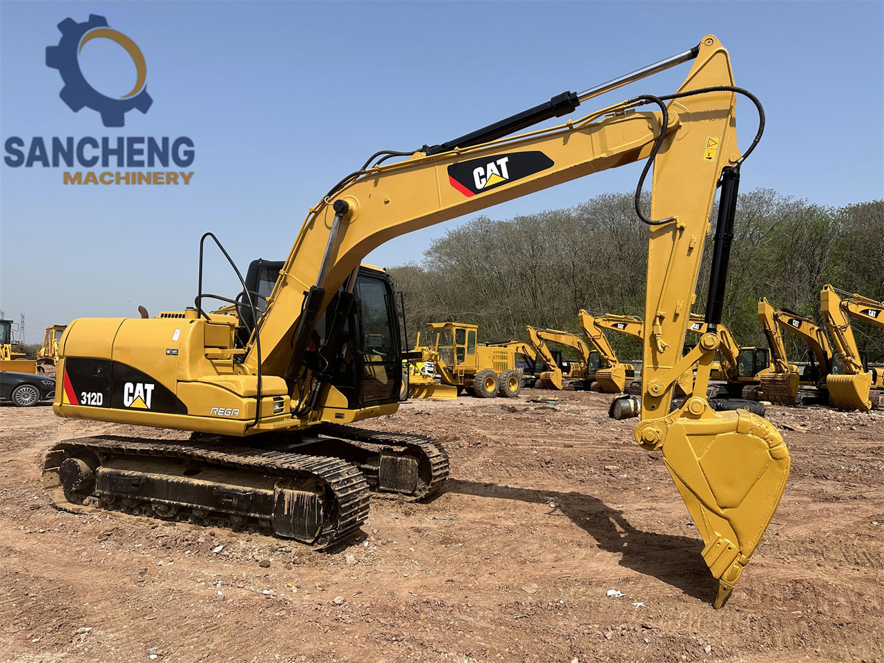 Crawler excavator CAT 312D: picture 8