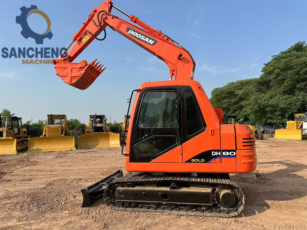DOOSAN DH80 - Crawler excavator: picture 1 DOOSAN DH80 - Crawler excavator: picture 1