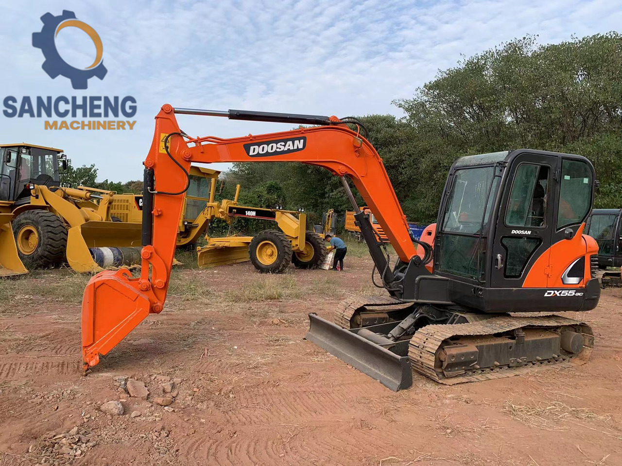 DOOSAN DX55 - Excavator: picture 4 DOOSAN DX55 - Excavator: picture 4
