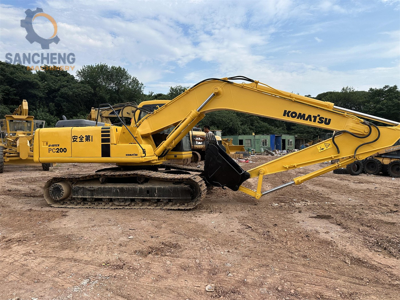 KOMATSU PC200-6 - Crawler excavator: picture 4 KOMATSU PC200-6 - Crawler excavator: picture 4