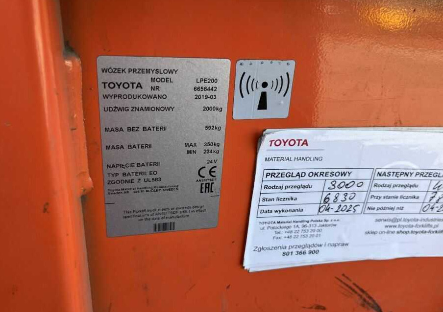 BT LPE200 - Pallet truck: picture 4 BT LPE200 - Pallet truck: picture 4