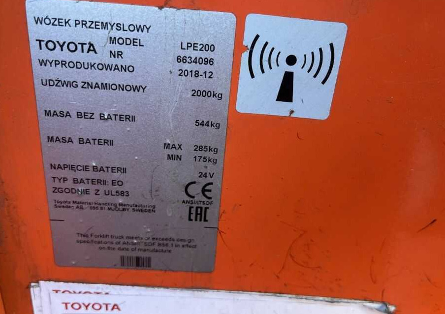 BT LPE200 - Pallet truck: picture 4 BT LPE200 - Pallet truck: picture 4