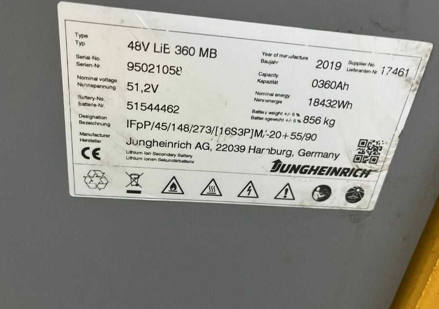 Jungheinrich EFG216k - Electric forklift: picture 4 Jungheinrich EFG216k - Electric forklift: picture 4