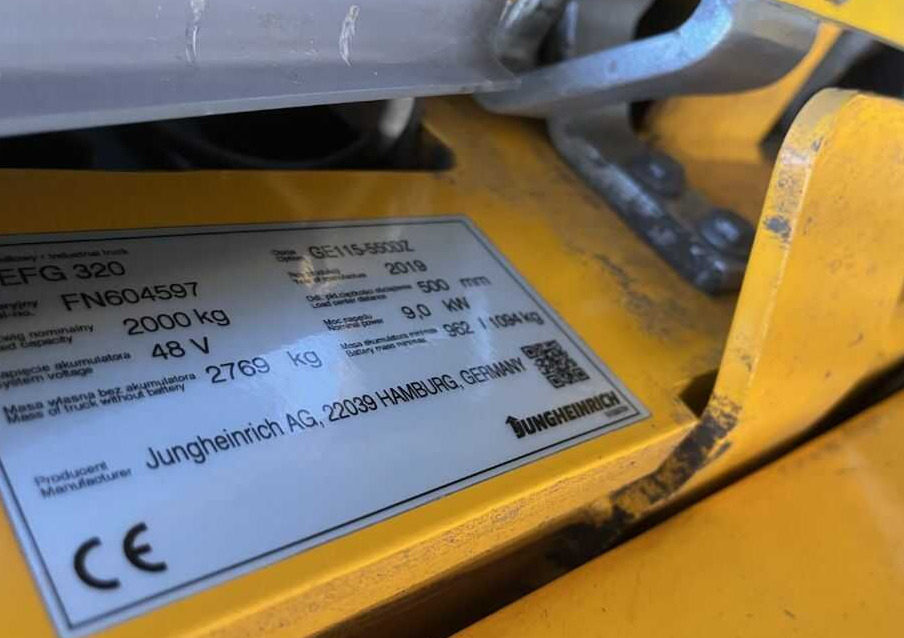Jungheinrich EFG320 - Electric forklift: picture 3 Jungheinrich EFG320 - Electric forklift: picture 3