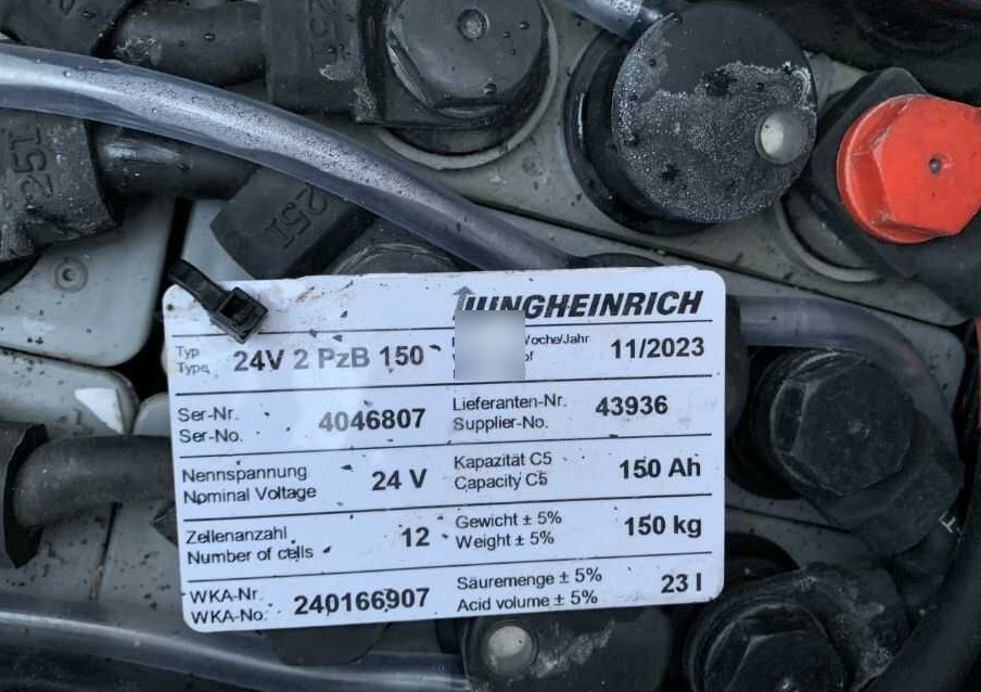 Stacker Jungheinrich EJC110: picture 7 Stacker Jungheinrich EJC110: picture 7