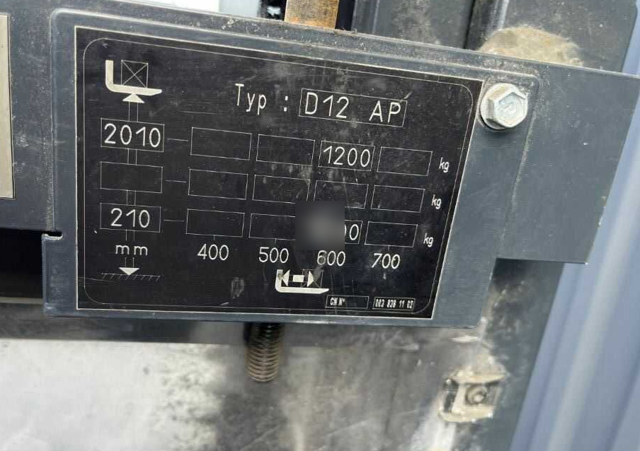 Linde D12AP - Stacker: picture 5 Linde D12AP - Stacker: picture 5