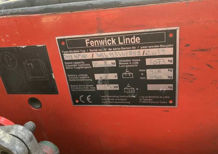 Linde D12AP - Stacker: picture 4 Linde D12AP - Stacker: picture 4