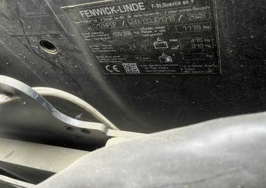 Linde D12HPSP - Stacker: picture 4 Linde D12HPSP - Stacker: picture 4