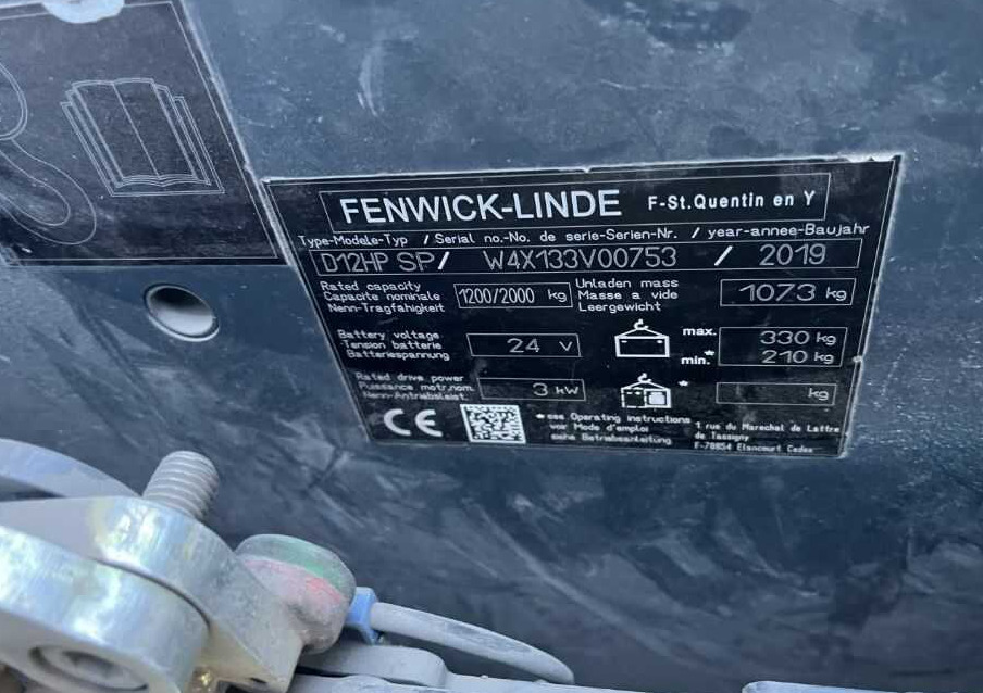 Linde D12HPSP - Stacker: picture 4 Linde D12HPSP - Stacker: picture 4