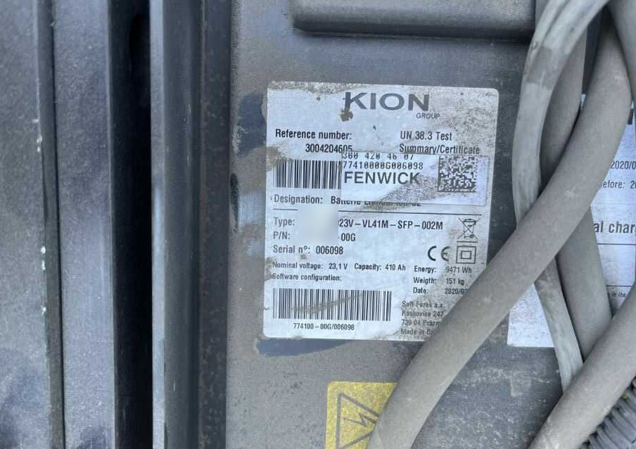 Stacker Linde D12HPSP: picture 6