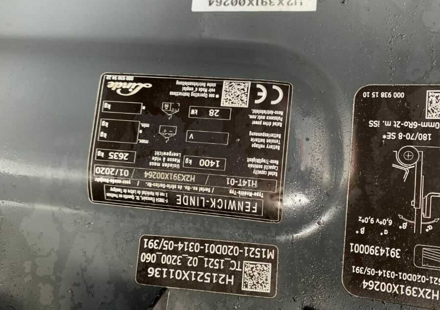 Linde H14T-01 - LPG forklift: picture 4 Linde H14T-01 - LPG forklift: picture 4