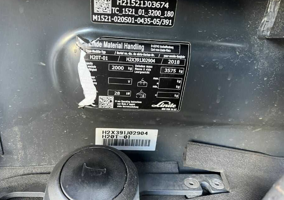 Linde H20T-01 - LPG forklift: picture 4 Linde H20T-01 - LPG forklift: picture 4