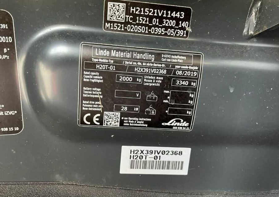 Linde H20T-01 - LPG forklift: picture 4 Linde H20T-01 - LPG forklift: picture 4