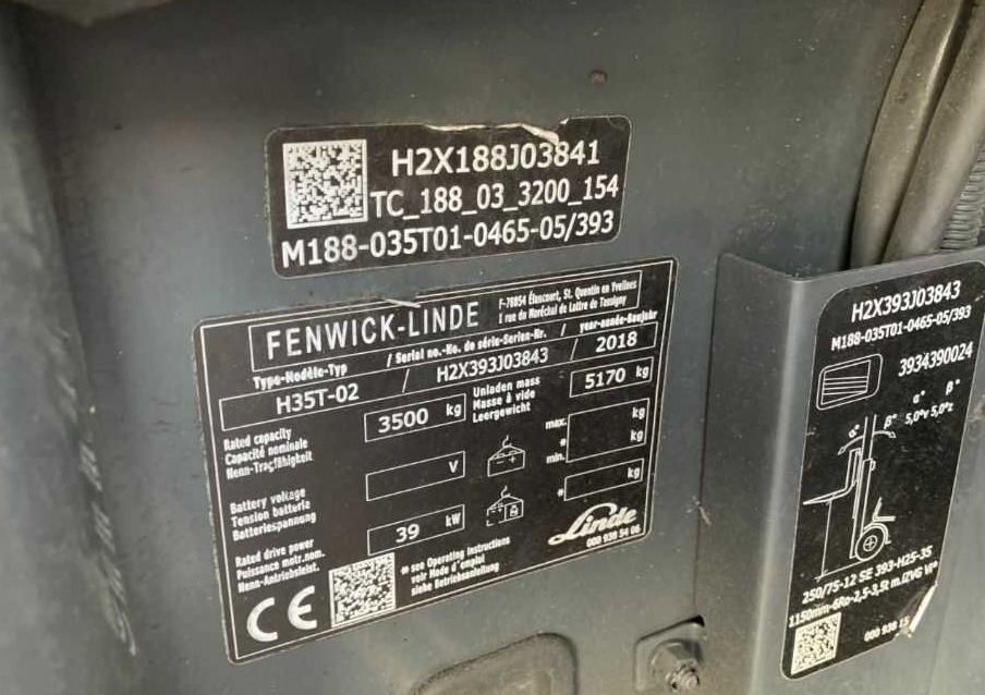 Linde H35T-02 - LPG forklift: picture 4 Linde H35T-02 - LPG forklift: picture 4