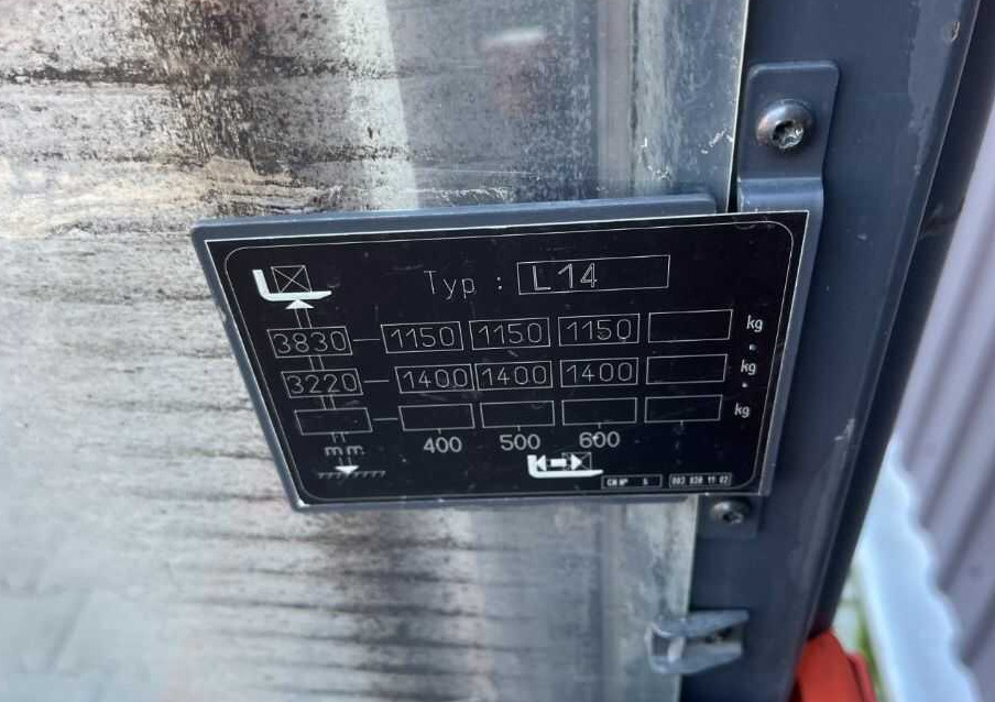 Linde L14 - Stacker: picture 5 Linde L14 - Stacker: picture 5