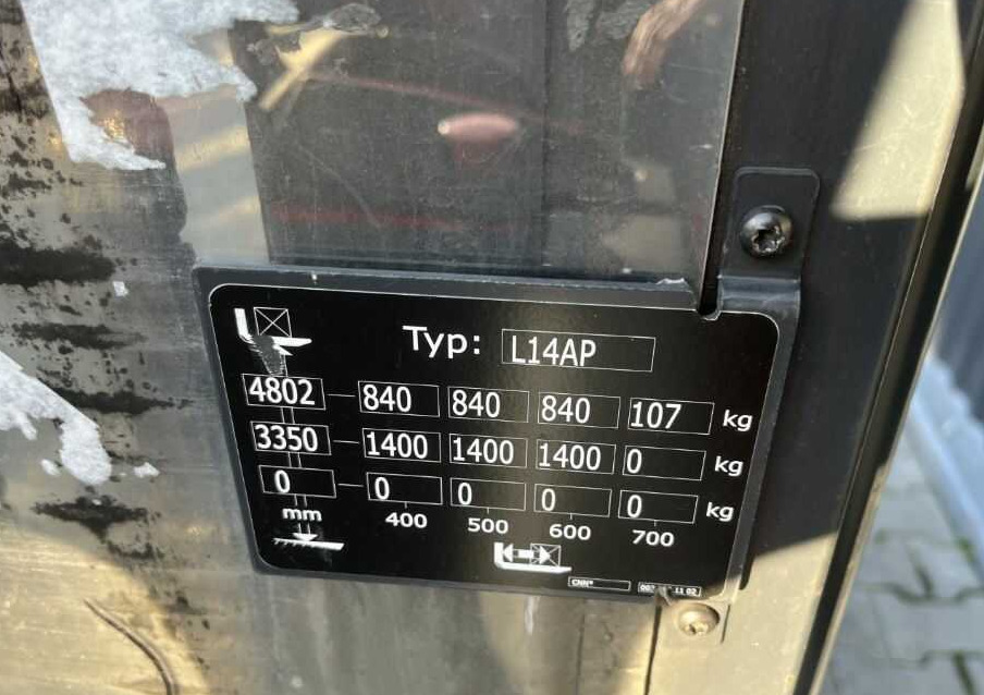 Linde L14AP - Stacker: picture 5 Linde L14AP - Stacker: picture 5